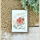 Protea Bauble Gift Card - Small (A7)