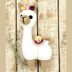 Blossom the Alpaca