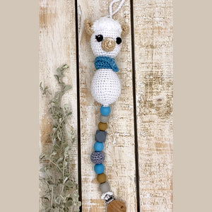 Alpaca pacifier chain