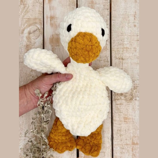 Derbie the Duck Snuggler