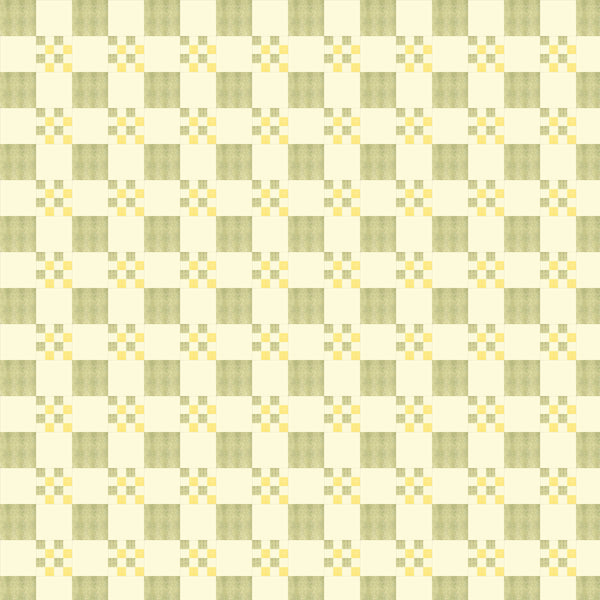 Citrus Checked Tea Towel - 100% Cotton (Pre-Order)