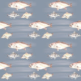 Fishing Tides Tea Towel - 100% Cotton (Pre-Order)