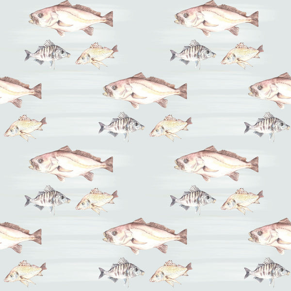 Fishing Tides Tea Towel - 100% Cotton (Pre-Order)