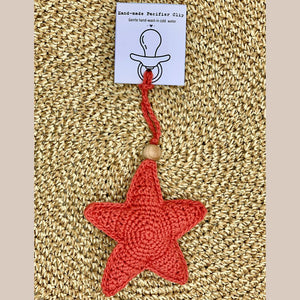 Starfish pacifier chain