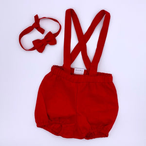 Linen suspender: 9 - 12 Months