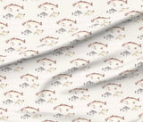 Bread Bag - 100% Cotton (Fishing Tides)