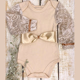 Vintage Style Vest: 3-6 Months