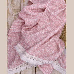 Muslin Floral Blanket