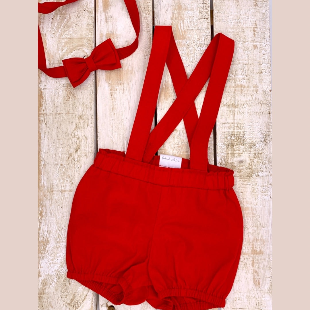 Linen suspender: 9 - 12 Months