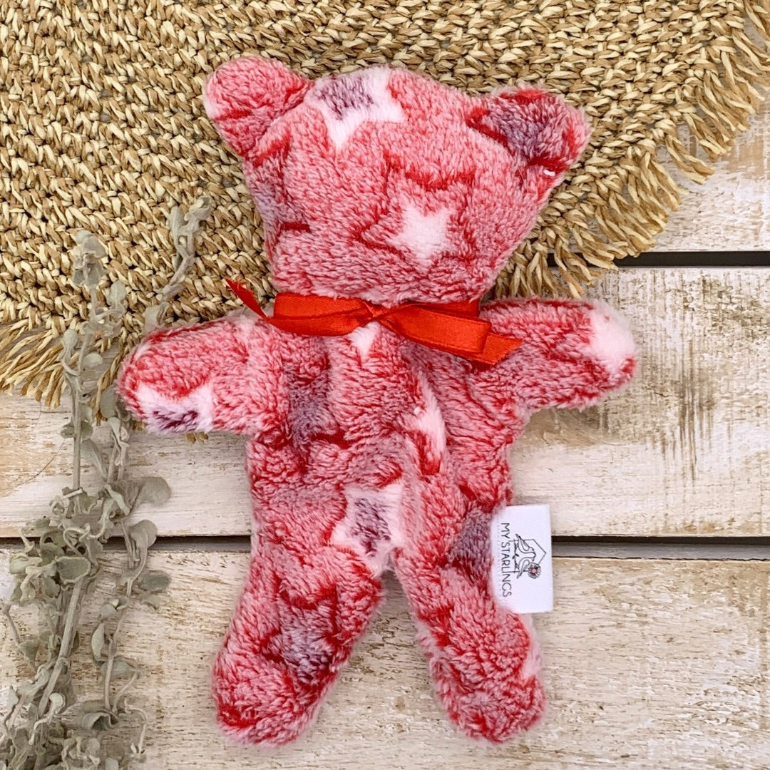 Red taggie - Unstuffed body teddy