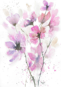 Lilac Whispers: Artwork - Original
