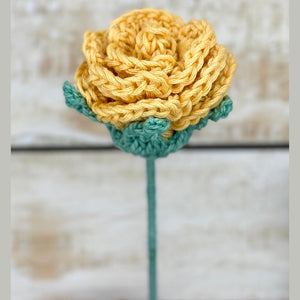 Crocheted Rose - Any colour of your choice