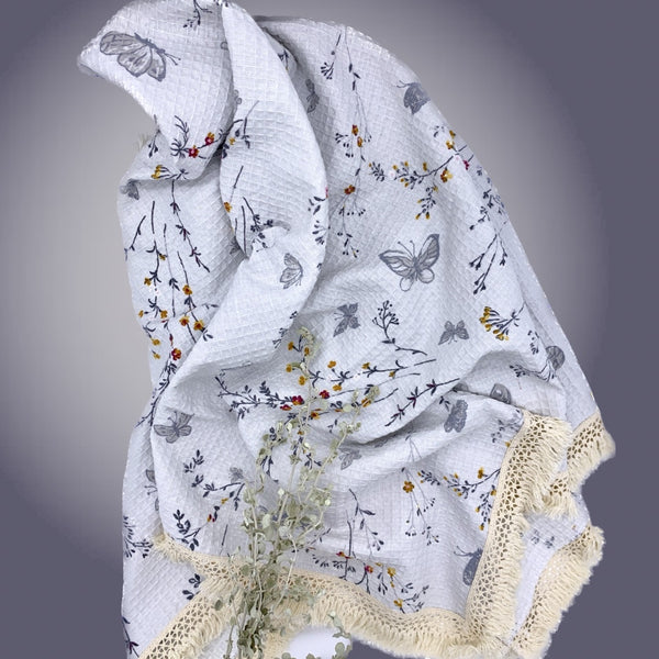 Botanical Trim Blanket