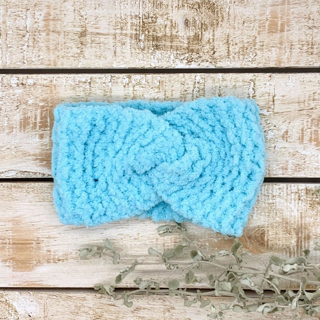 Baby knitted headband, 6 - 12 Months