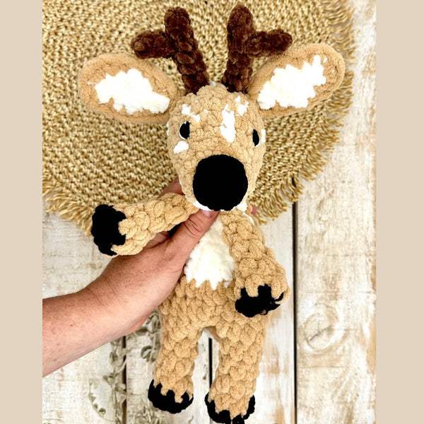 Rixie the Reindeer Snuggler