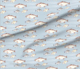 Bread Bag - 100% Cotton (Fishing Tides)