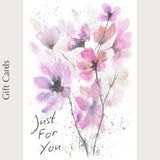 “Just for you” Wildflowers Gift Card - Small (A7)