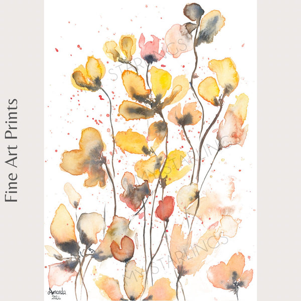 Amber Ambience - Fine Art Print