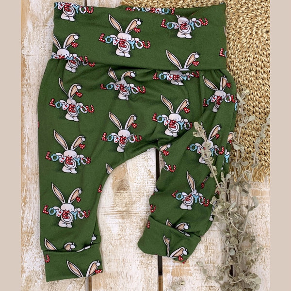 Baby leggings - Grow-with-me: 0-3 Months