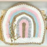 Rainbow lovey, Crocheted - Colour tba