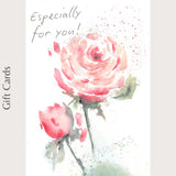 “Especially for you” Roses Gift Card - Small (A7)