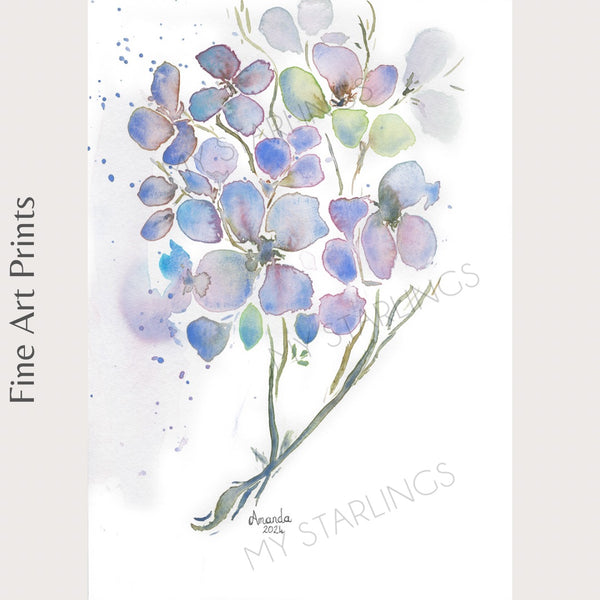 Violet Stardust - Fine Art Print