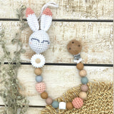 Bunny pacifier chain