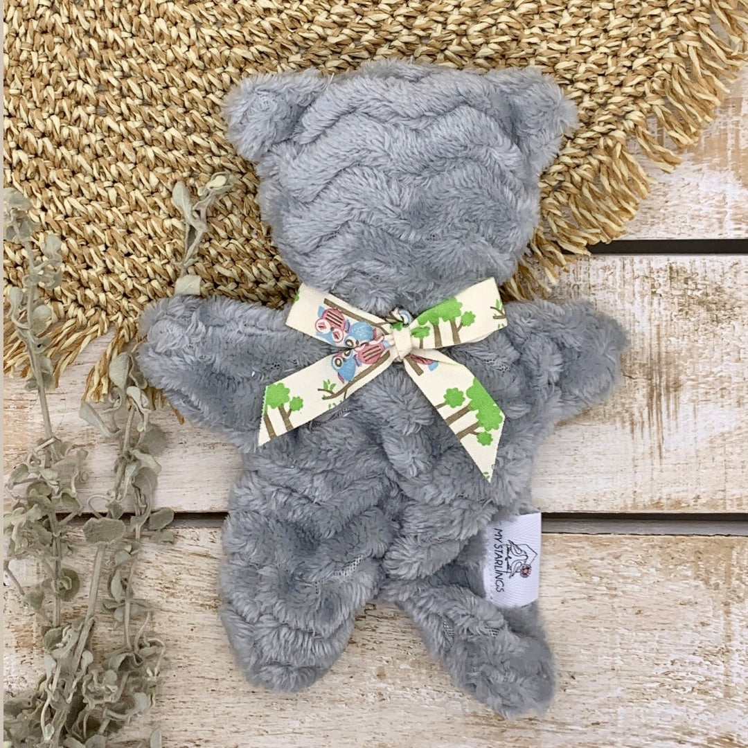 Grey taggie - Unstuffed body teddy