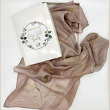 Lavender Fields, 100% Pure Silk Scarf