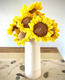 Crocheted Sunflower