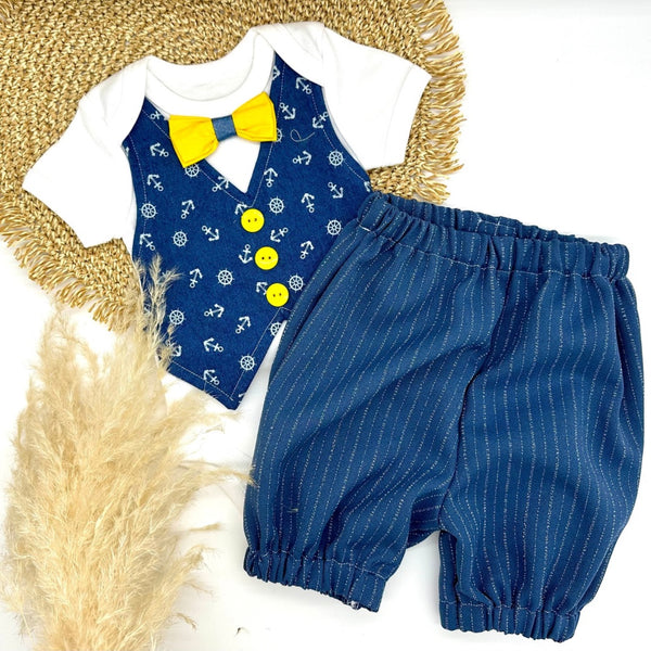 Gentleman Set: 3-6 Months