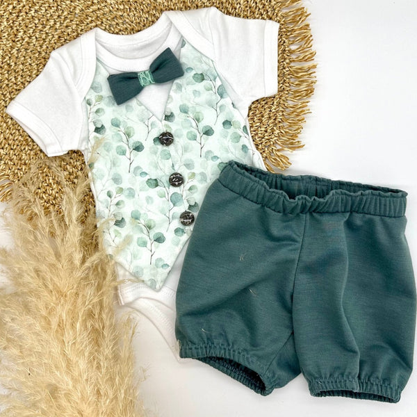 Gentleman Set: 0-3 Months