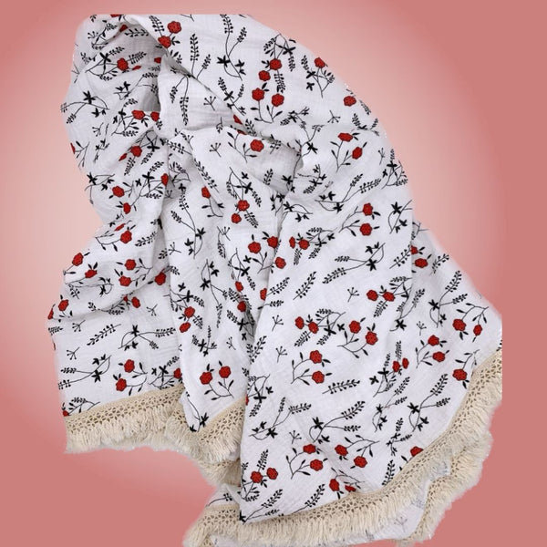 Muslin Trim Blanket