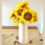 Crocheted Sunflower