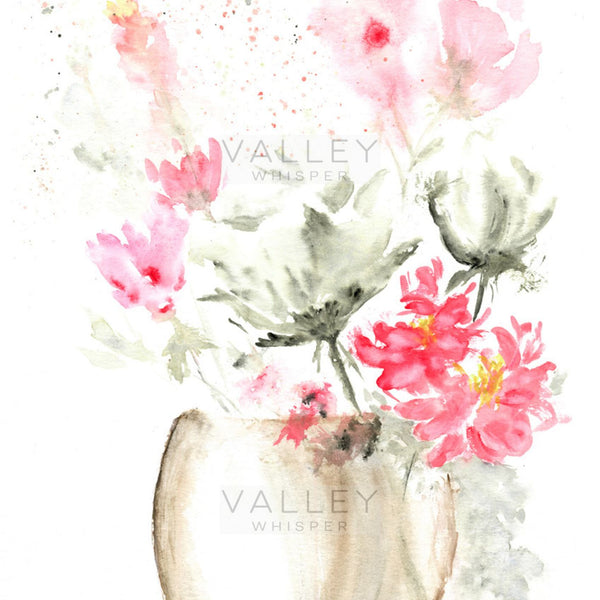 Pastel Blooms: Artwork - Original