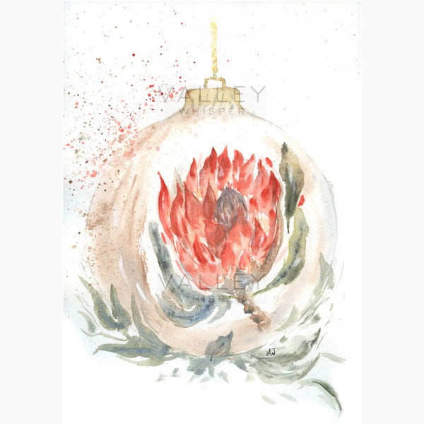 Protea Bauble: Artwork - Original