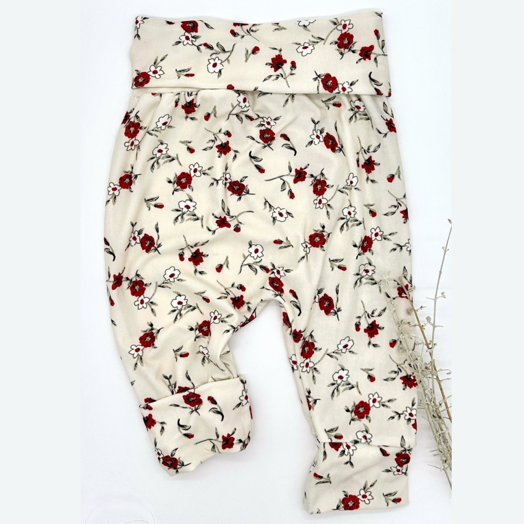 Baby leggings - Grow-with-me: 3-6 Months