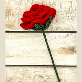 Crocheted Rose - Any colour of your choice