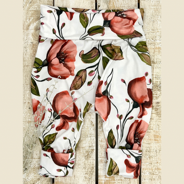 Baby leggings - Grow-with-me: 0-3 Months