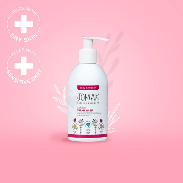 Jomar baby Caring Cream Wash, 250ml