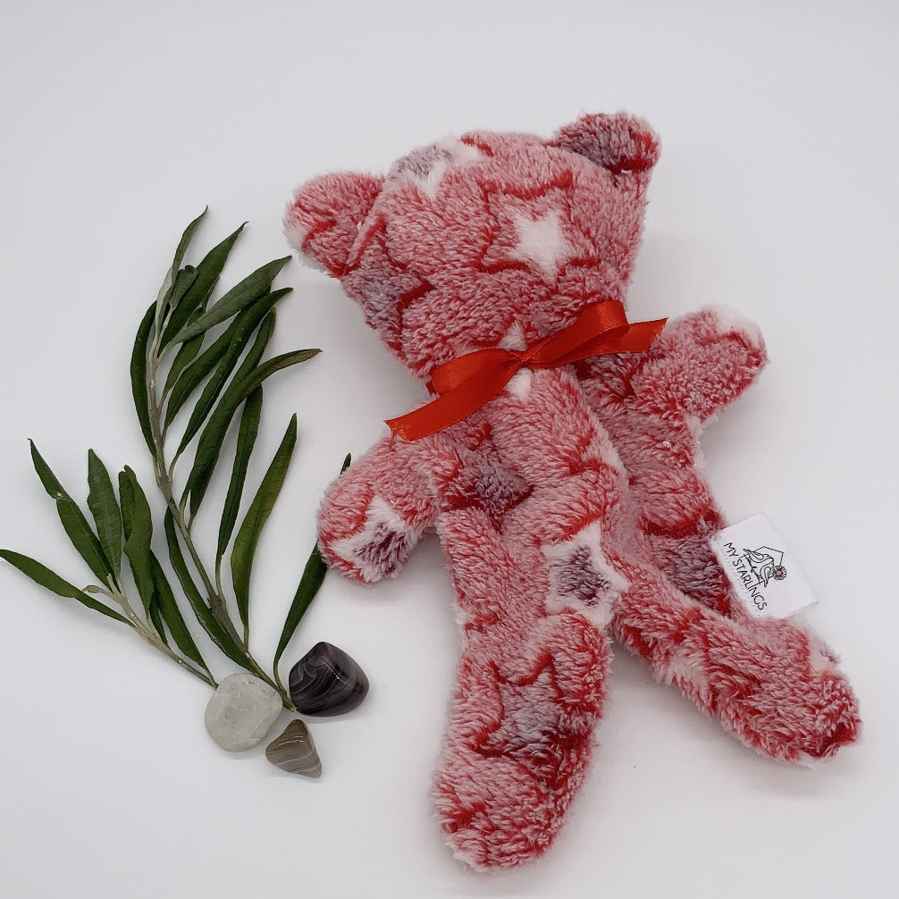 Red taggie - Unstuffed body teddy