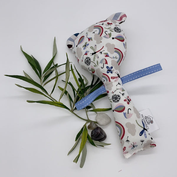 Rattle - squeaker insert