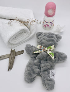 Grey taggie - Unstuffed body teddy