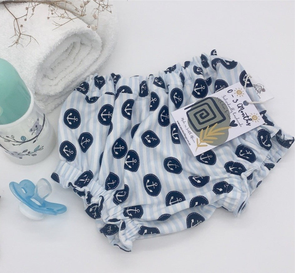 Bloomers - Anchors, 0-3 Months