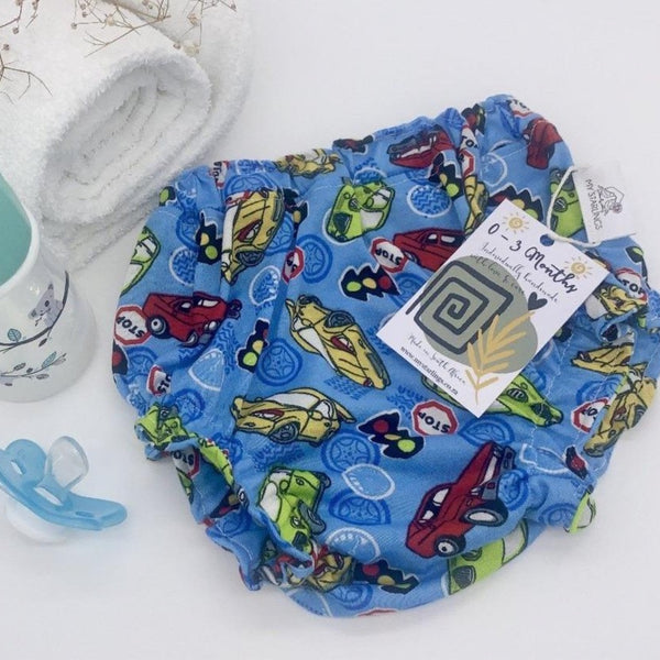 Bloomers - Cars, 0-3 Months