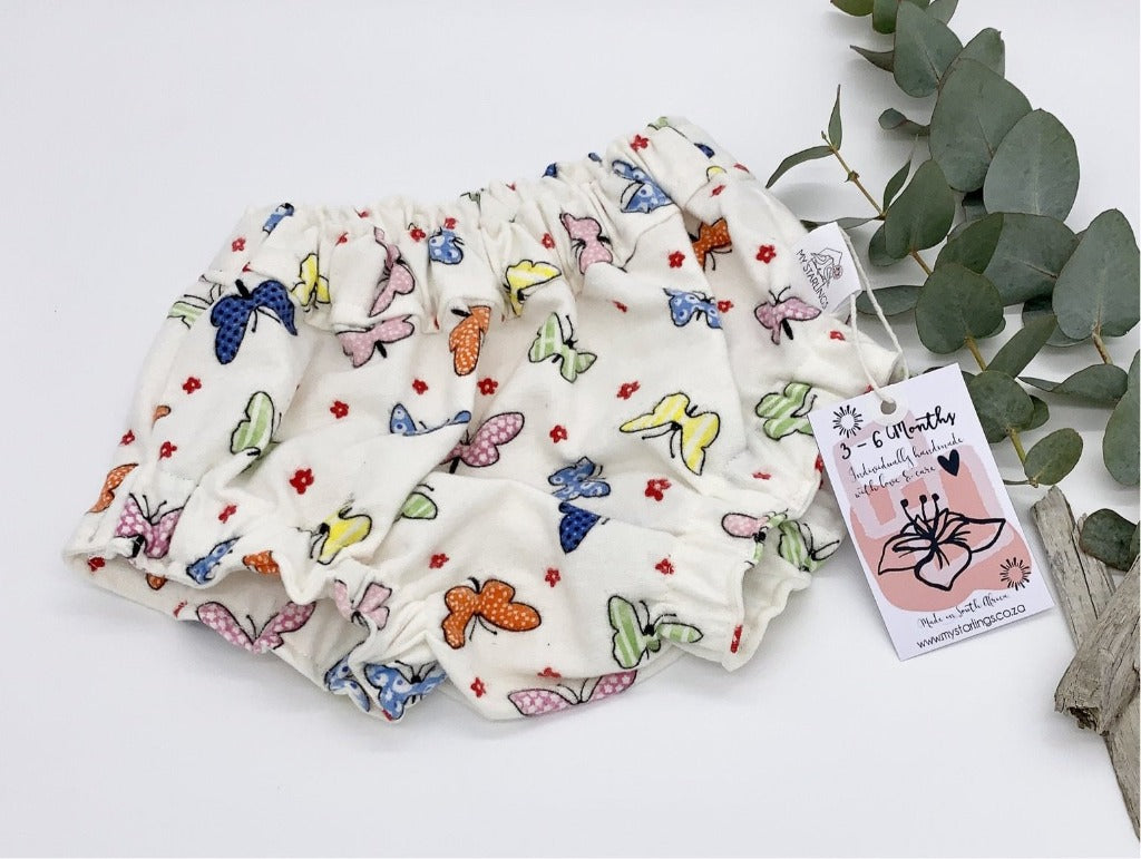 Bloomers - Butterflies, 3-6 Months