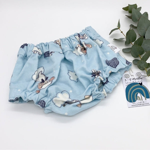 Bloomers - Blue Sheep, 3-6 Months