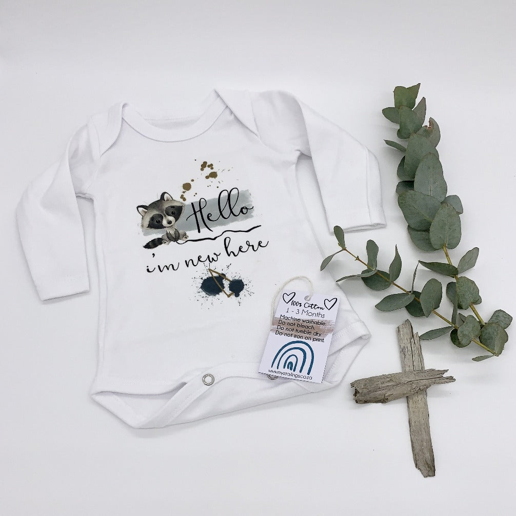 Long sleeve vest, 0-3 Months - Hello, I’m new here