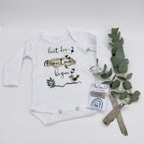 Long sleeve vest, 0-3 Months, Laat die avontuur begin