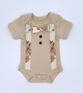 Vest with a floral touch: Newborn